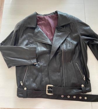 Кожаная куртка-авиатор