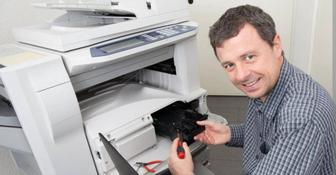 Ремонт МФУ. Ремонт принтера Epson Cannon. Замена памперсов. Прочистка голов