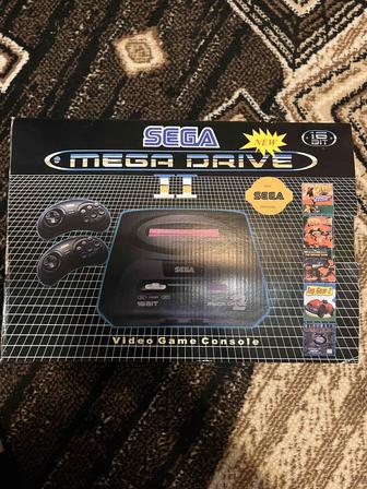 Продам приставку Sega Mega drive 2 (Картриджи в подарок 2 шт)