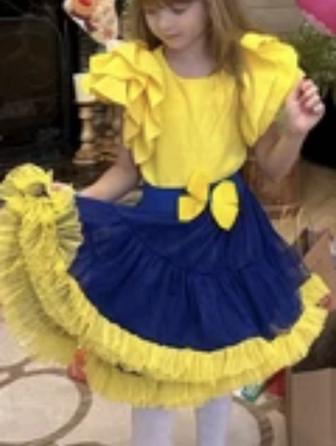 Юбка пышная фатиновая для девочки