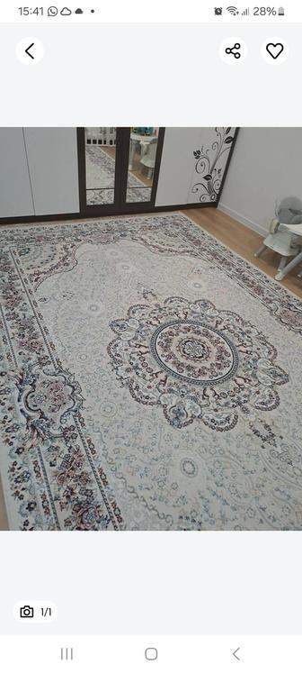 Турецкий ковер Kavser 2 м. на 4.5 м., зеркала Акватон (почти новые)