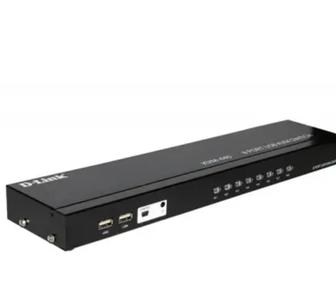 KVM-переключатель с портами VGA и 4 портами USB D-Link KVM-440