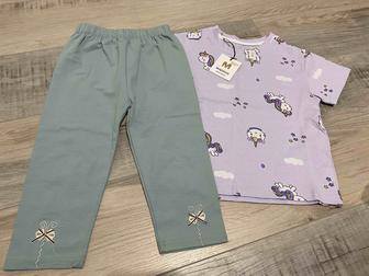 Продам детский костюм футболка и легинсы