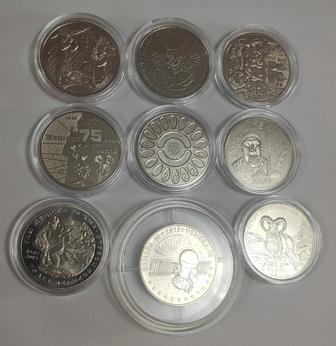 9 МОНЕТ КАЗАХСТАНА В КАПСУЛАХ