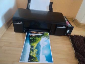 Цветной принтер Epson l800. 6 цветный