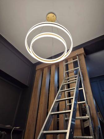 Установка телевизора, картин, бра, люстры! Звонить на