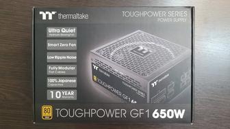 Модульный Блок Питания на 650 ватт Thermaltake Toughpower GF1 650W Новый