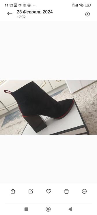 Продам осенние ботинки