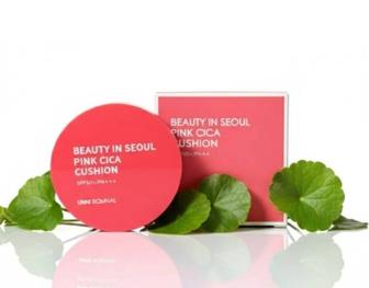 Кушон UNNI BOMNAL Beauty in Seoul Pink CICA Cushion SPF 50/PA
