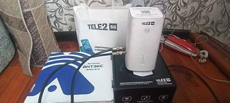 Теле2 5G роутер с уличной антенной