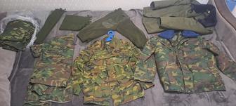Бушлат военный, Камуфляж.