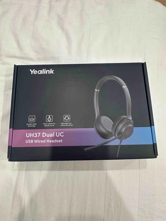 Продам наушники гарнитуру Yealink UH37 Dual UC