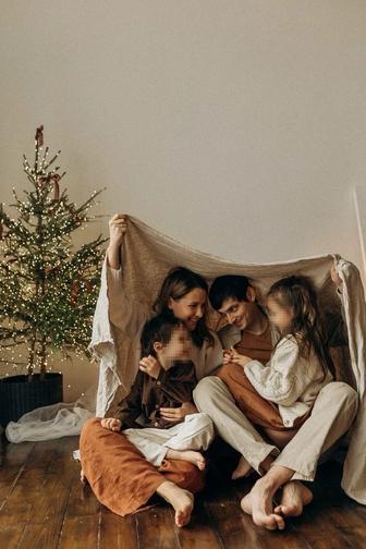 Семейная новогодняя съемка