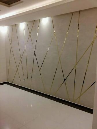 Поклейка обоев.Покраска стен.Коссметический ремонт.Левкас.Галтели.Ламинат.