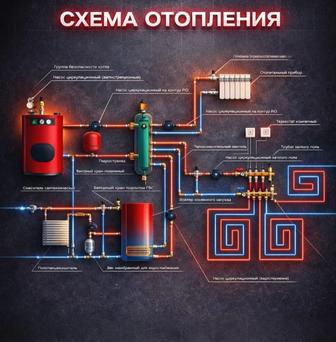 Сантехника,отопление,водоснабжение
