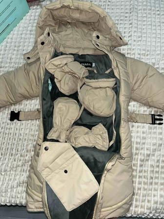 Детский зимний комбинезон