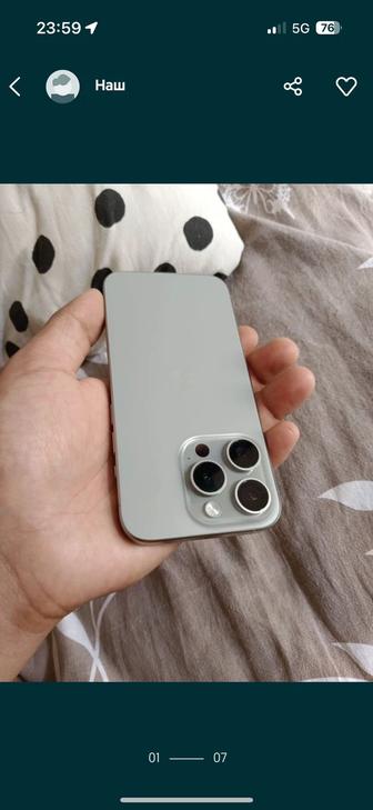 iPhone 15 pro 128 gb