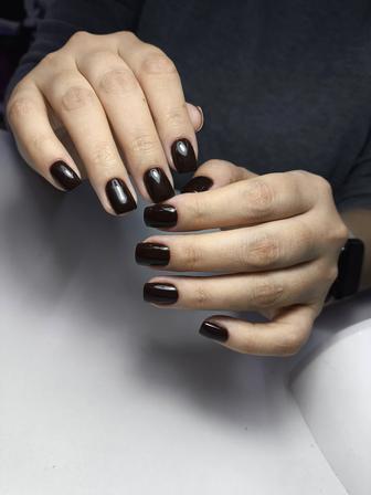 Женский маникюр и педикюр, наращивание ресниц