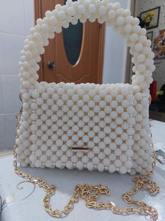 Сумка из бусин