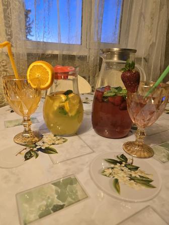 Лимонад домашнего приготовления