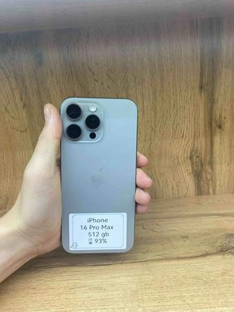 iPhone 16 pro max 512gb 93%