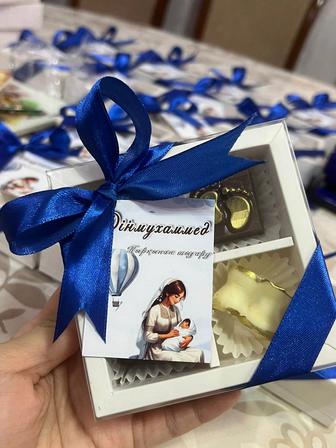 Тойбастар.Корпоративный подарок.Шоколад ручной работы.10шт
