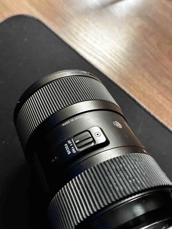 Сверхсветосильный объектив sigma 18-35, 1,8