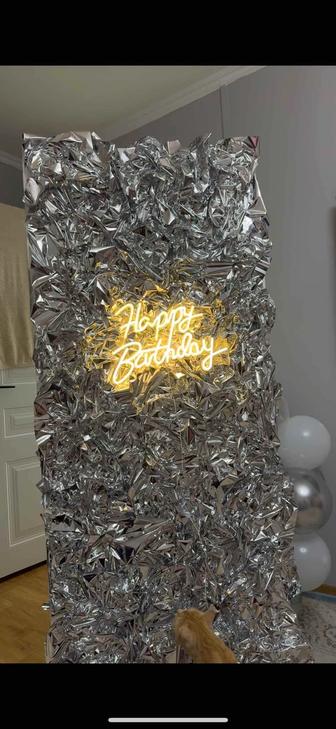 Продам баннер с каркасом и неоновой вывеской