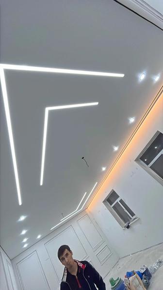 Натяжные потолки