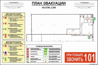 План эвакуации