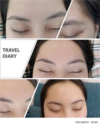 Коррекция бровей