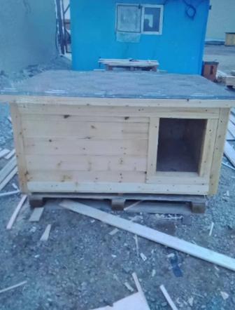 Делаю домики для кошек и собак из чистого дерева