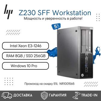 МОЩНЫЙ Бизнес HP Z230 ПК / Компьютер для работы/учебы/дома! Гарантия!