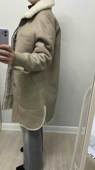 Двусторонняя натуральная дубленка