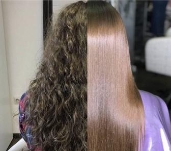 Кератиновое выпрямление