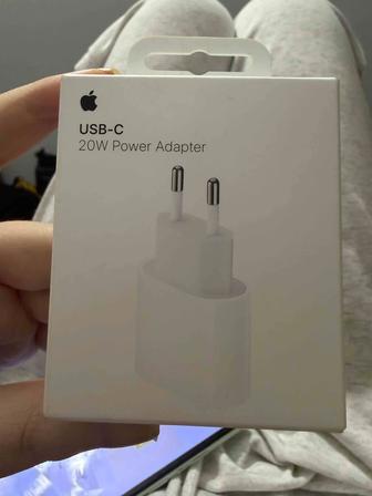 Новый оригинальный Apple USB-C 20W адаптер (запечатан)
