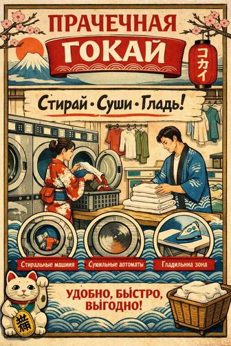 Услуги прачечной!