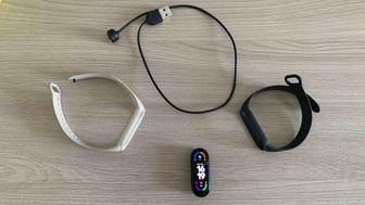 Xiaomi mi band 6 с двумя ремешками (mi bend)