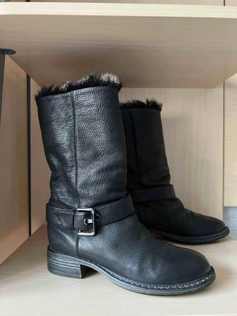 Сапоги Baldinini кожа, на меху - р.38