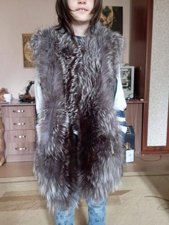 Жилетка миховая