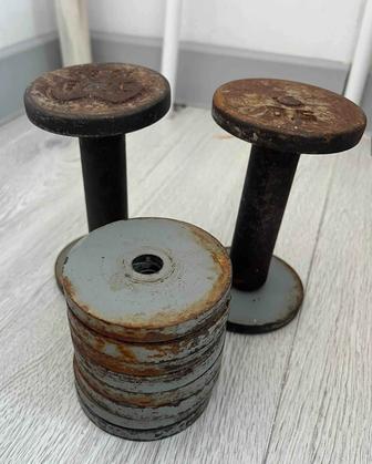 Продам гантели разборные