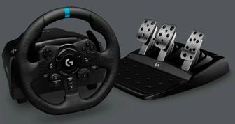 Продам игровой руль Logitech g93 в сборе с коробкой