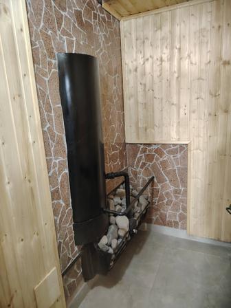 Баня монша на дровах до 4х человек