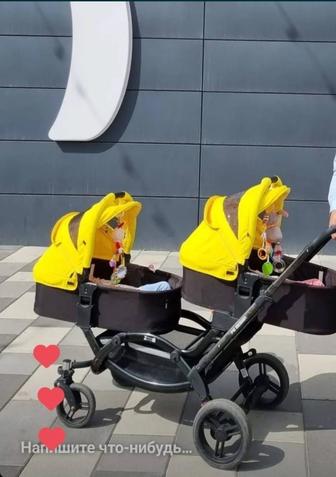 Коляска для двойни