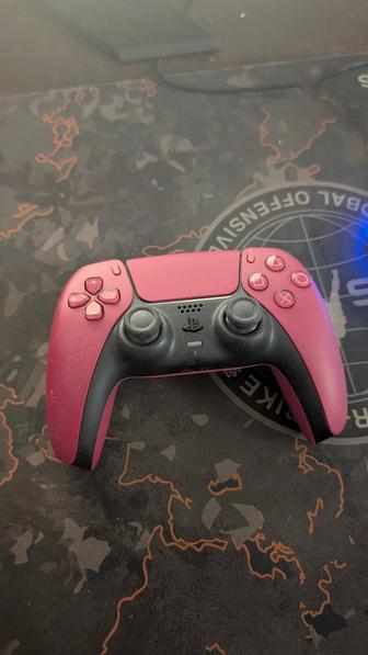 Джойстик ps5 бордовый