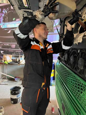 Замена масла для грузовых автомобилей