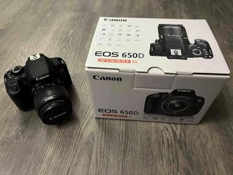 Фотоаппарат Canon EOS 650D (цифровая зеркальная камера)