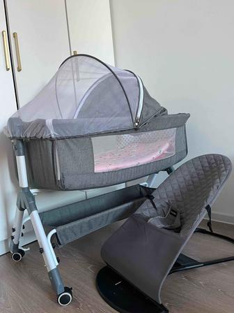 Манеж и шезлонг