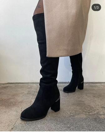 Зимние ботфорты