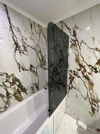 Установка душ кабин, душевые перегородки на ванную, зеркала, лофт двери